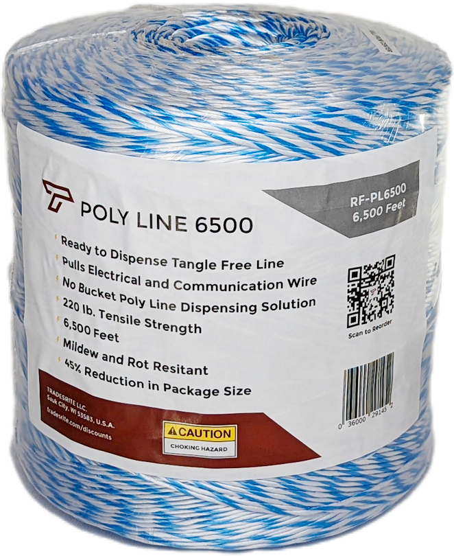 Tradesrite 6500 Poly Line 6500 refill cartridge that fits all 5 gallon buckets